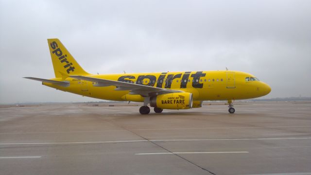 Airbus A319 (N502NK) - taxing to the gate!!!