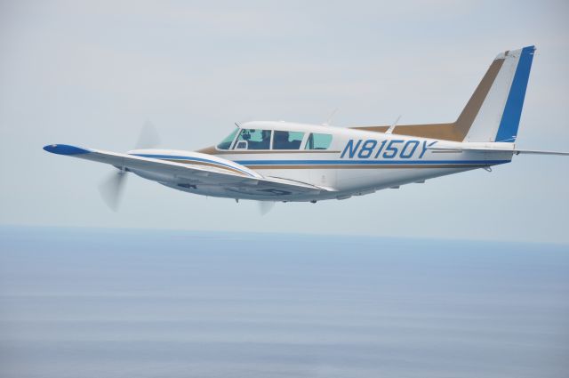 Piper PA-30 Twin Comanche (N8150Y) - Over Massachusetts