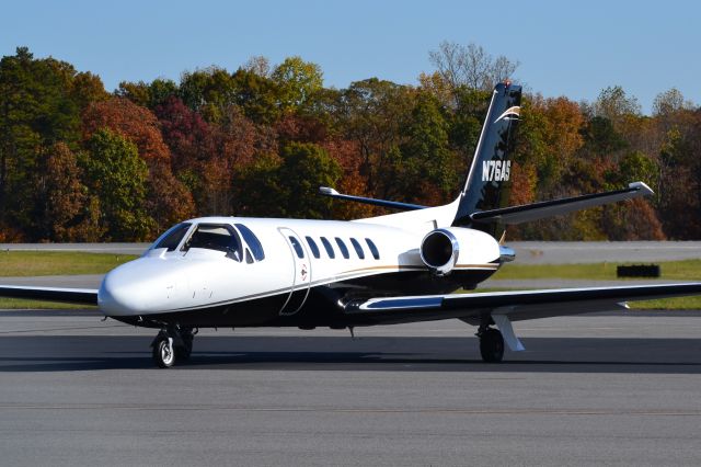 Cessna Citation II (N76AS) - ODDS LLC at KJQF - 11/16/17