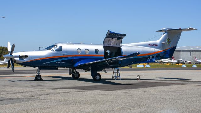 Pilatus PC-12 (VH-YDR)