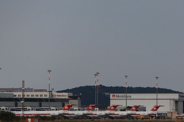 McDonnell Douglas MD-80 — - Wow..five MD80 at the same time at Olbia!