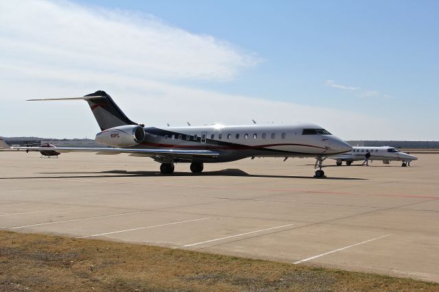 Bombardier Global Express (N3PC) - N3PC sitting on the ramp at KAFW