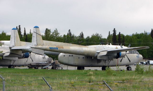 FAIRCHILD (1) Flying Boxcar (N8501W) - Fairchild C-119 Boxcar at Palmer Muni , Alaska