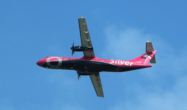 Aerospatiale ATR-72-600 (N700SV) - 9/23/22  ATR72-600 departing Rwy 35L