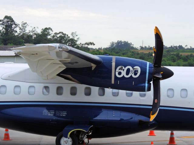 ATR ATR-72 (PR-AQC) - ATR 72-600 (cn 1057) AZUL - Linhas Aereas Brasileiras - Criciúma - Forquilhinha (CCM / SBCM), Brazil