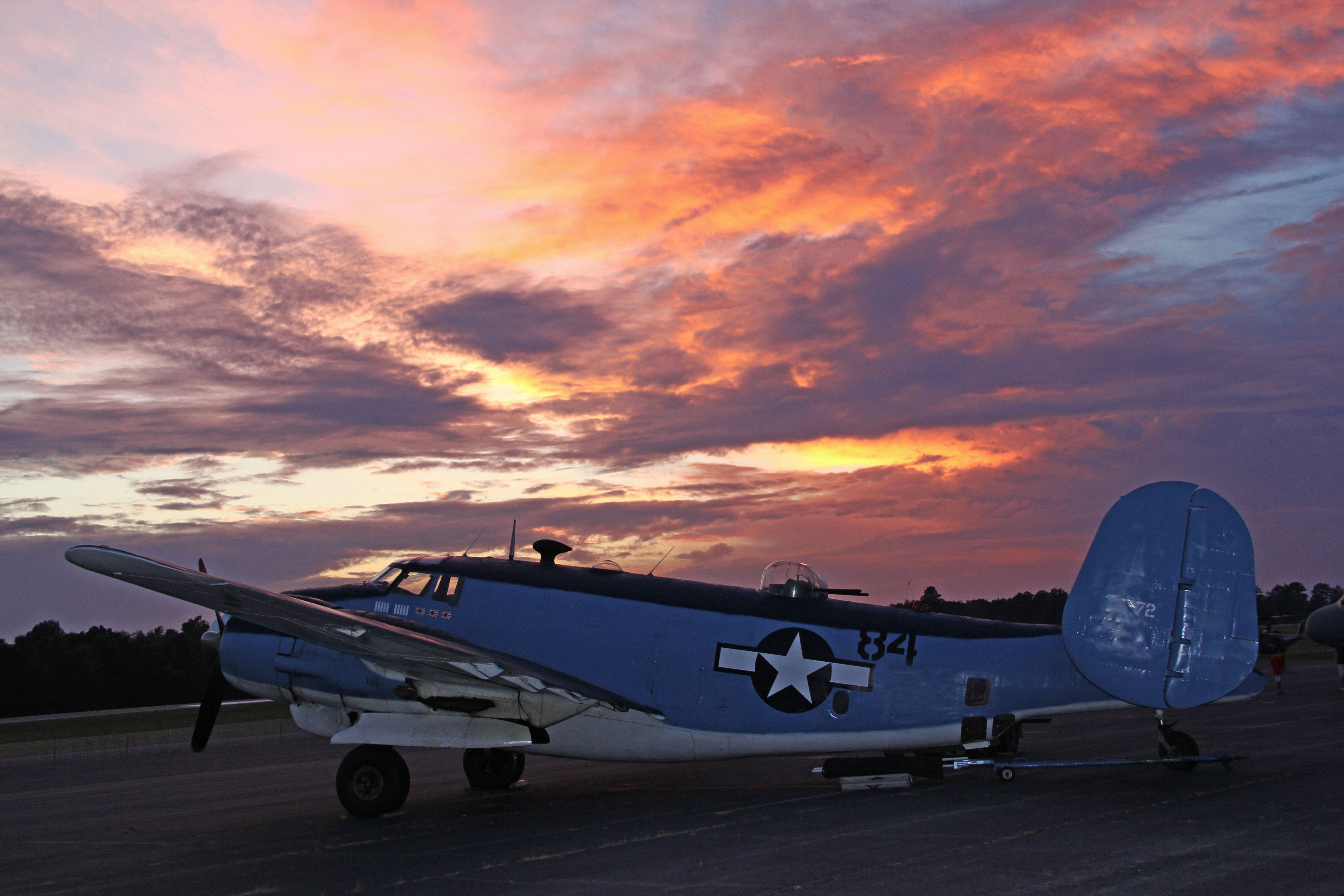 N7670C — - A Lockheed PV-2 Harpoon sits on the tarmac at Falcon Field-Peachtree City, Ga.