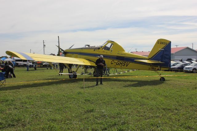 Beechcraft Sundowner (C-GHSV) - C-GHSV AirTractor AT-52B RVA Aéroport de Salaberry de Valleyfield QC. CSD3 29-09-2019.