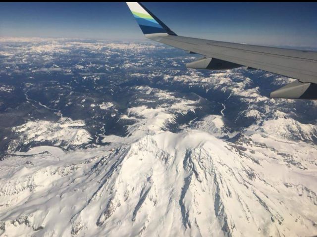 Boeing 737-900 — - A buddy sent this to me to share on how way home from Alaska. 