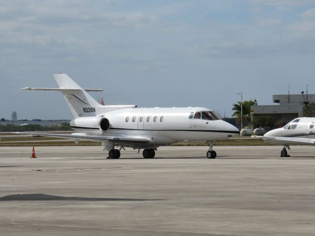 Hawker 800 (N326N) - Good range and cabin size. Well built.