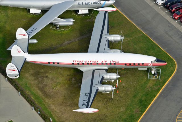 C-FTGE — - On display at the Museum of Flight, Seattle, USA.