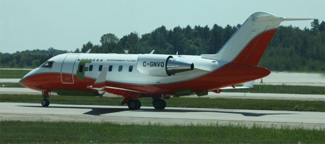 Canadair Challenger (C-GNVQ) - @ CYMX Airport