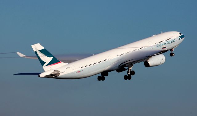 Airbus A330-300 (B-LAO) - Departing Rwy 34L
