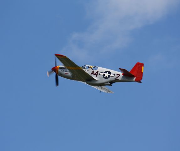 — — - Red Tails P-51 Mustang Great Lakes Airshow,June 30,2013