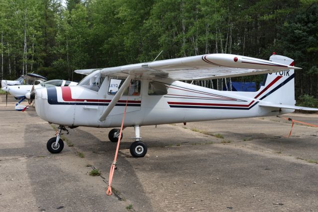 Cessna Commuter (C-FOTK) - C-FOTK Cessna 150-B RVA à CSQ4 Aéroport de Casey QC. le 02-09-2023 à 11:25