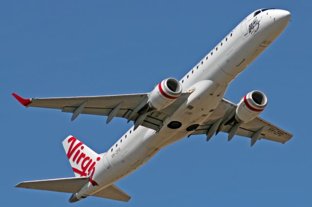 Boeing 717-200 (VH-ZPD) - VIRGIN AUSTRALIA AIRLINES - EMBRAER 190AR (ERJ-190-1001GW) - REG VH-ZPD (CN 19000176) - ADELAIDE INTERNATIONAL SA. AUSTRALIA - YPAD (15/12/2014)