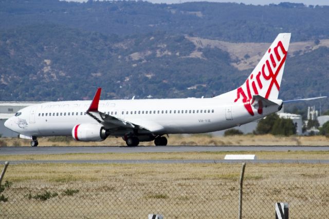 Boeing 737-800 (VH-YIE) - Rolling for take off on runway 05. Friday, 19th April 2013.