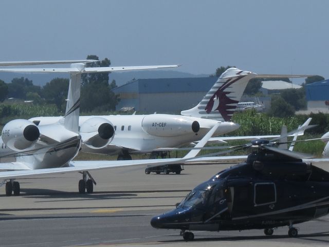 Bombardier Global Express (A7-CEF) - 20 JUL 2015