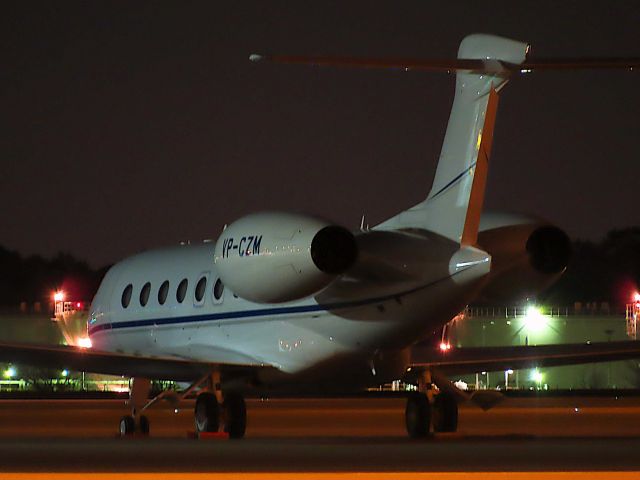 Gulfstream Aerospace Gulfstream G650 (VP-CZM) - I took this picture on Mar 05, 2020.