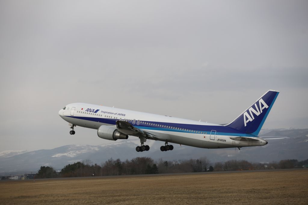 BOEING 767-300 (JA602A) - 22 March 2015: ANA556,HKD-HND.