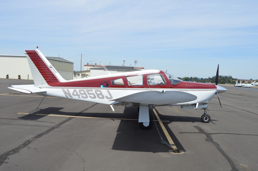 Piper Cherokee Arrow (N4958J) - Infinite Air Center's Arrow parked on the ramp.