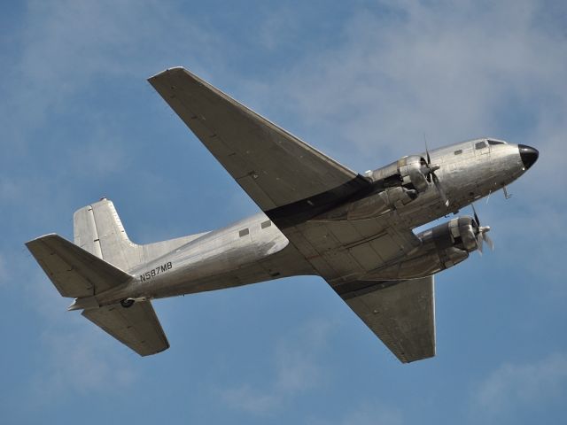 Douglas VC-117 (N587MB) - Copyright www.aircraftphotography.net  January 6, 2008 OPA departure about 10:30am.  Only about 3 Super DC-3s still in service.  Enjoy them now before their gone.  Louder takeoffs than a regular DC-3/C-47.