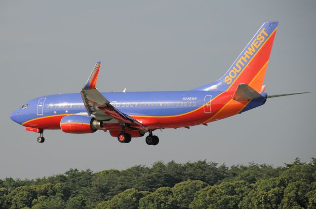 Boeing 737-700 (N249WN) - Seen at KBWI on 6/7/2009.