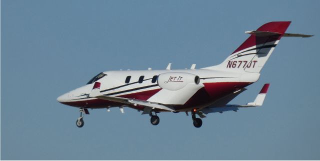 Honda HondaJet (N677JT) - On short final is this 2020 Honda HondaJet HA-420 in the Winter of 2022.