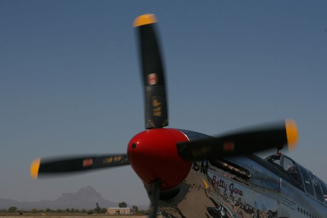 North American P-51 Mustang (NL251MX) - Collings Foundation P-51C at Marana Regional Airport, AZ 16 Apr 11.