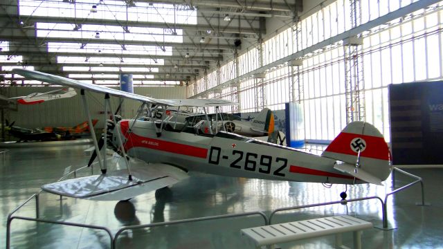 D2692 — - ORIGINAL FOCKE-WULF FW-44J STIEGLITZ IN SÃO CARLOS-SP, BRAZIL. HPTM BOELCKE