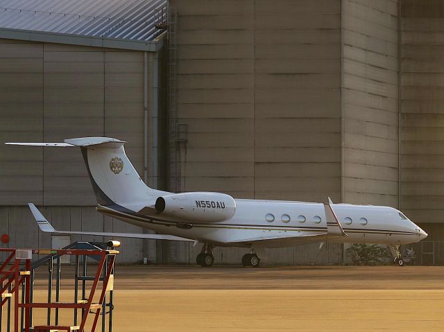 Gulfstream Aerospace Gulfstream V (N550AU) - I took this picture on Oct 24, 2018.