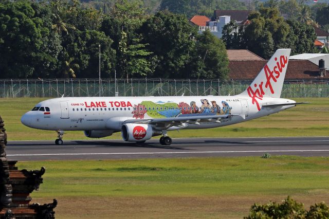 Airbus A320 (PK-AZR) - "Lake Toba" livery