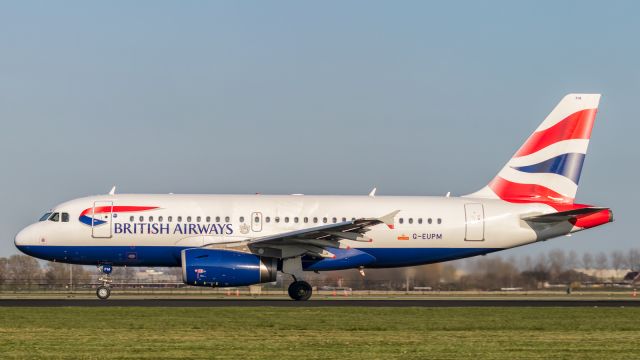 Airbus A319 (G-EUPM)