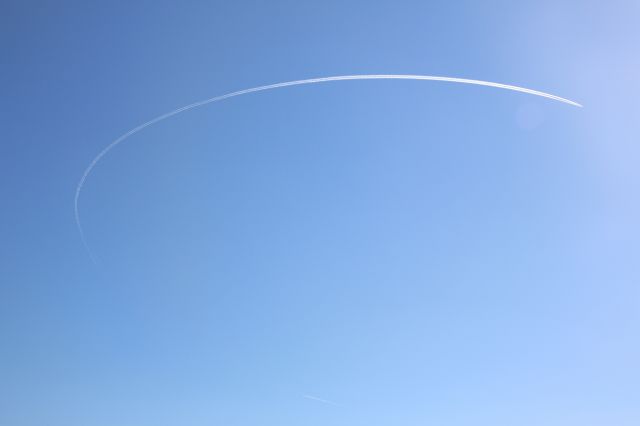 Airbus A350-900 — - TRACE AIRBUS TEST AU DESSUS DE LA COTE ATLANTIQUE