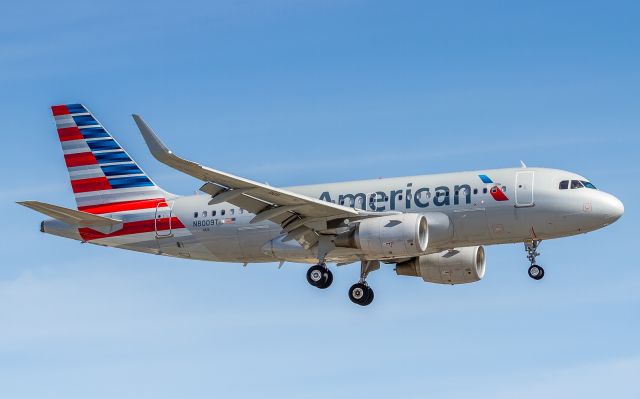 Airbus A319 (N8009T)