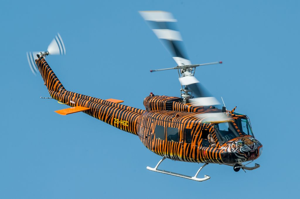 Bell UH-1V Iroquois (ZS-HGC) - UH1 at Swartkops Air Show.