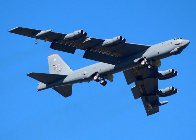 Boeing B-52 Stratofortress (60-0023) - A Minot BUFF “Bomber Barons” at Barksdale Air Force Base.