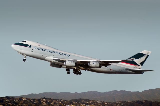 Boeing 747-400 (B-HUL) - B-HUL  B747-467F (SCD)  CPA  KLAX