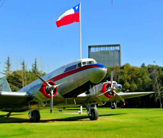Douglas DC-3 (CCCLDT) - Chile Aerospace Museum in Santiago-Chile.