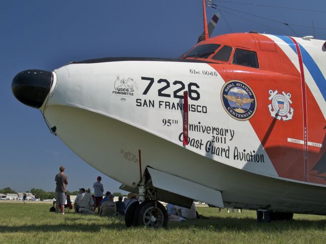 Grumman G-111 Albatross (N226CG) - Beautifully finished as a US Coastguard aircraft, this Grumman Albatross was on static display at Airventure 2011