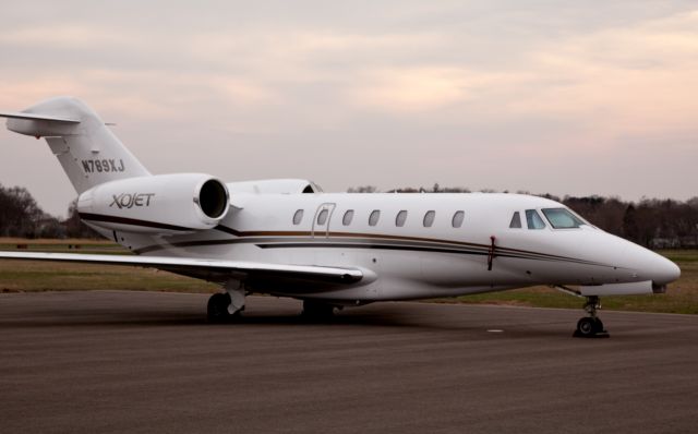 Cessna Citation X (N789XJ) - Built for speed, just shy of the speed of sound.