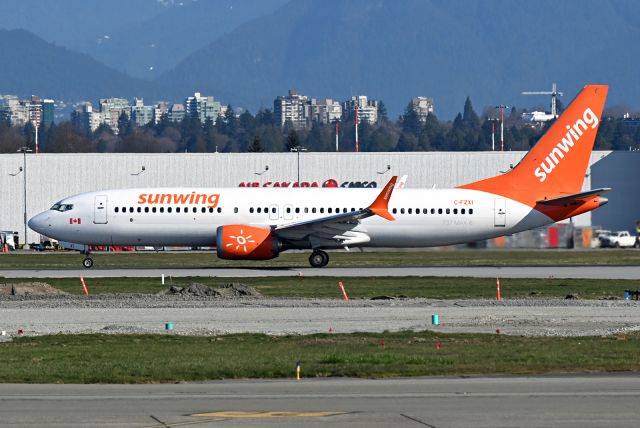 Boeing 737 MAX 8 (C-FZXI)