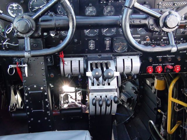 Avro 683 Lancaster — - Cockpit