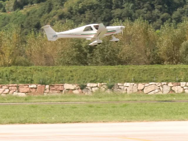 IAW656 — - Ibis MCR 2S take-off at Trento Airport (LIDT),Italy.