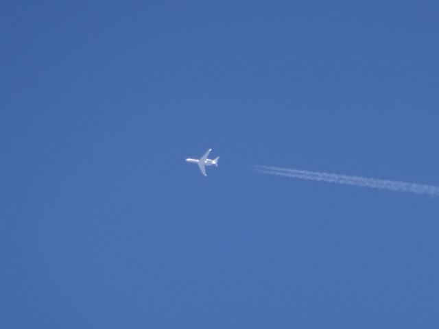 Gulfstream Aerospace Gulfstream G650 — - Gulfstream 6 over Fargo going to KBFI. Livery was a flyers theme 