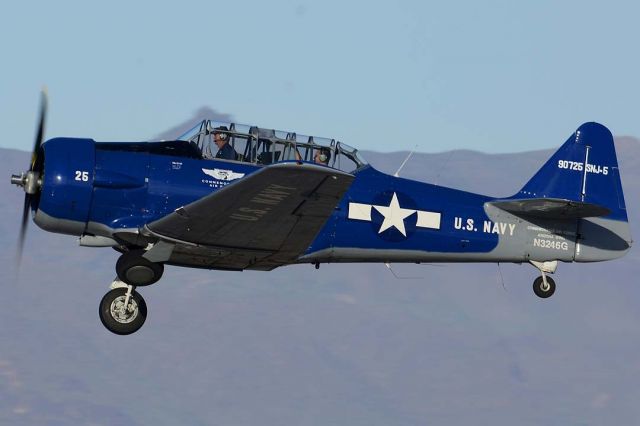 N3246G — - North American SNJ-5 Texan N3246G at Phoenix-Mesa Gateway Airport on March 2, 2013