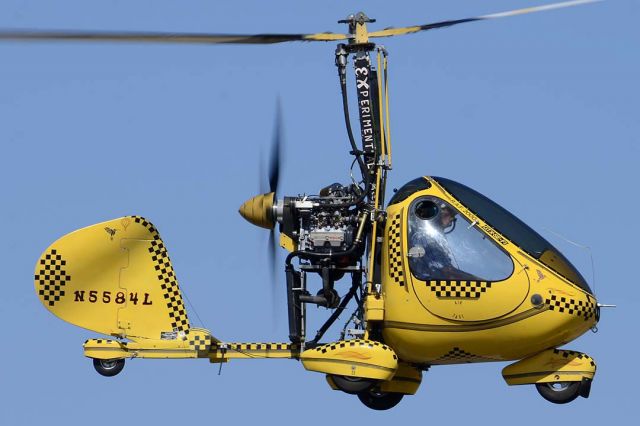 N5584L — - Rotary Air Force 2000 GTX-SE-FI autogyro N5584L at Casa Grande, Arizona on March 7, 2015.