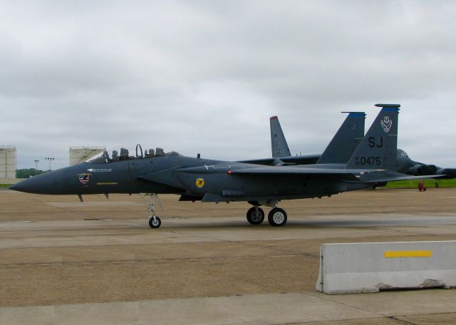 McDonnell Douglas F-15 Eagle (89-0475) - At Barksdale Air Force Base.