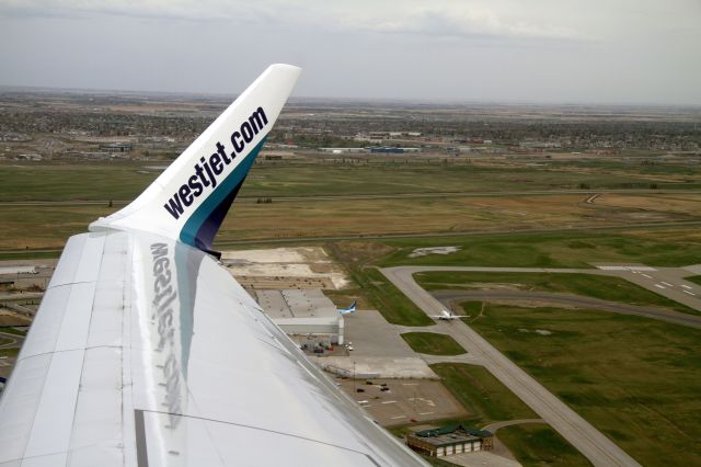 Boeing 737-800 — - Departing YYC for Toronto