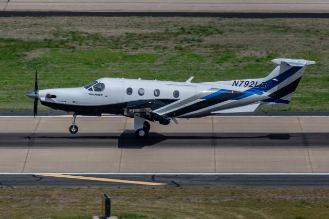 Pilatus PC-12 (N792LG) - Taken March 31, 2019.