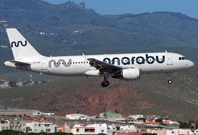 Airbus A320 (LZ-LAK)